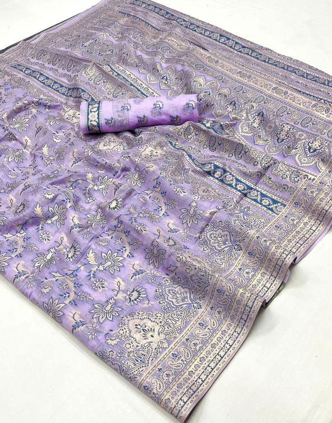 Kafreen Silk By Rajtex Kashmiri Modal Handloom Weaving Saree Online Wholesale